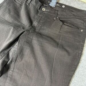 Faded Glory Women Straight Leg Jeans Dark Wash Size 16 Five Pocket Zipper